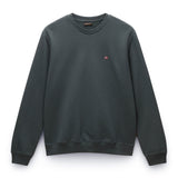 NAPAPIJRI Herren Sweatshirt - BALIS CREW 1, Small Flag, Rundhals, Regular Fit, warm gefüttert, einfarbig