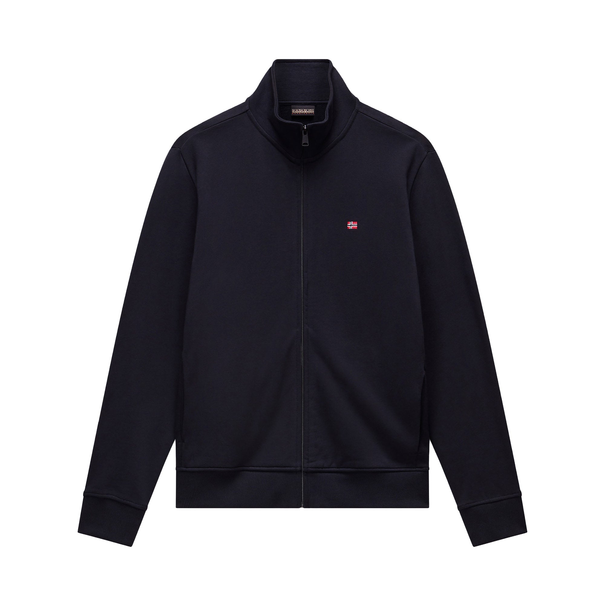 NAPAPIJRI Herren Sweatjacke - BALIS FZ SUM, Stehkragen, Baumwolle, ungefüttert, Regular Fit