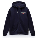 NAPAPIJRI Herren Sweatjacke - B-AYLMER, Kapuze, Reißverschluss, Regular Fit, einfarbig