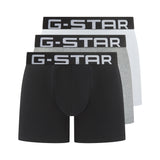 G-STAR Herren Boxershorts, 3er Pack - OAK, Trunks, Cotton Stretch