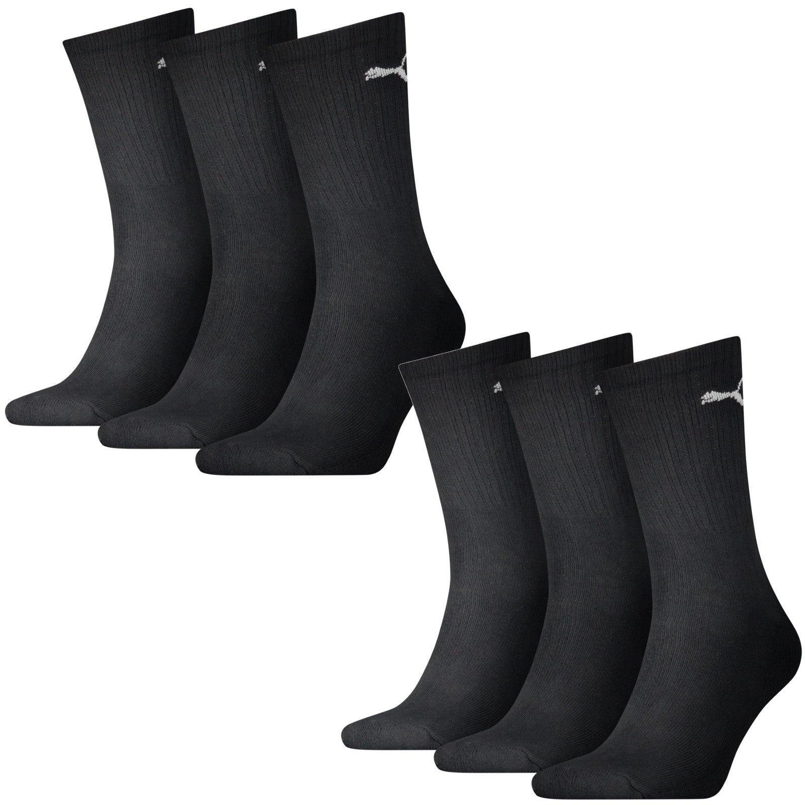 Puma socks tennis socks sport women, men 6 pack sizes 39-46 - color selection