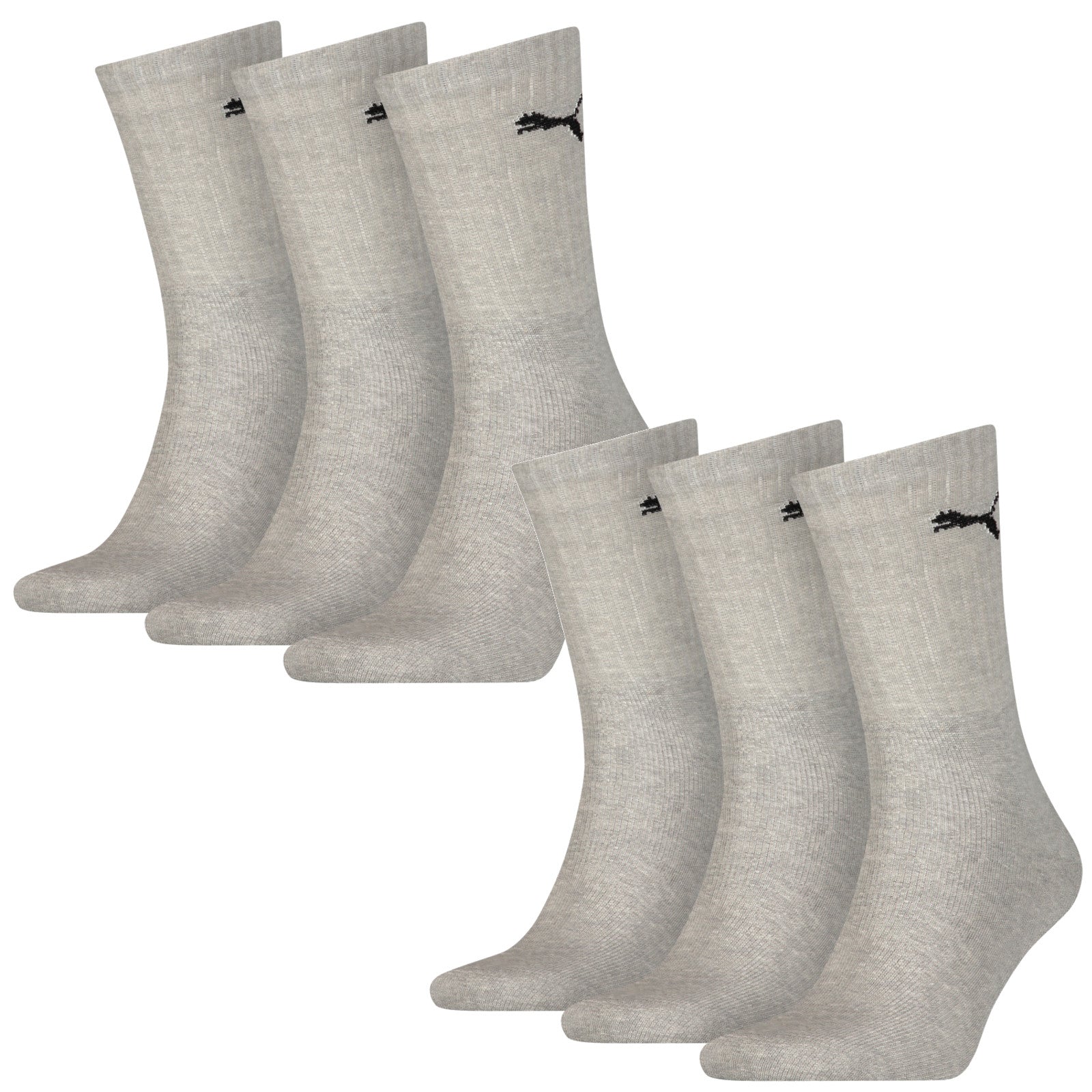 Puma socks tennis socks sport women, men 6 pack sizes 39-46 - color selection