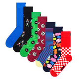 Happy Socks 7 pack unisex socks, gift box, mixed colours