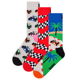 Happy Socks unisex socks, 3-pack - special gift box, colour mix