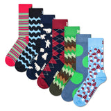 Happy Socks 7er Pack Unisex Socken - Geschenkbox, gemischte Farben