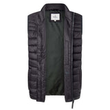 Pepe Jeans men's quilted waistcoat - BALLE GILLET, nylon, stand-up collar, pockets, solid colour