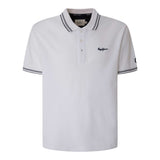 Pepe Jeans Herren Poloshirt - JETT, Kurzarm, Knopfleiste, Einfarbig