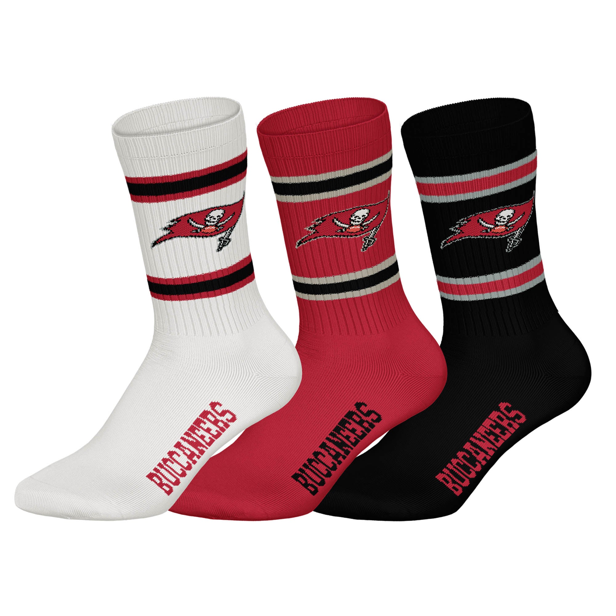 NFL Unisex Socken, 3er Pack - NFL Teams, 3Pack Crew Socks, Football, Logo, Baumwollmischung
