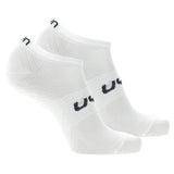 UYN Unisex Sneaker Socks, 2-Pack - Essentials Sneaker Socks, Logo, solid color