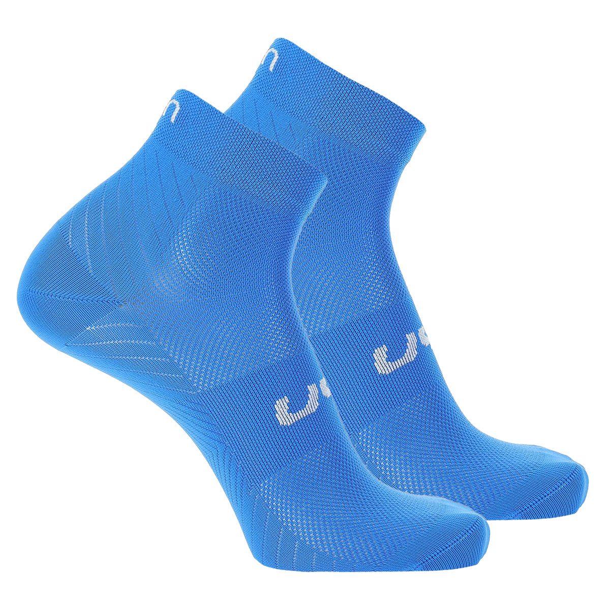 UYN Unisex Quarter Socken, 2er Pack - Essential Low Cut Socks, Logo, einfarbig