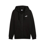 PUMA Men's Sweat Jacket - ESS Full-Zip Hoodie , Hood, cotton blend