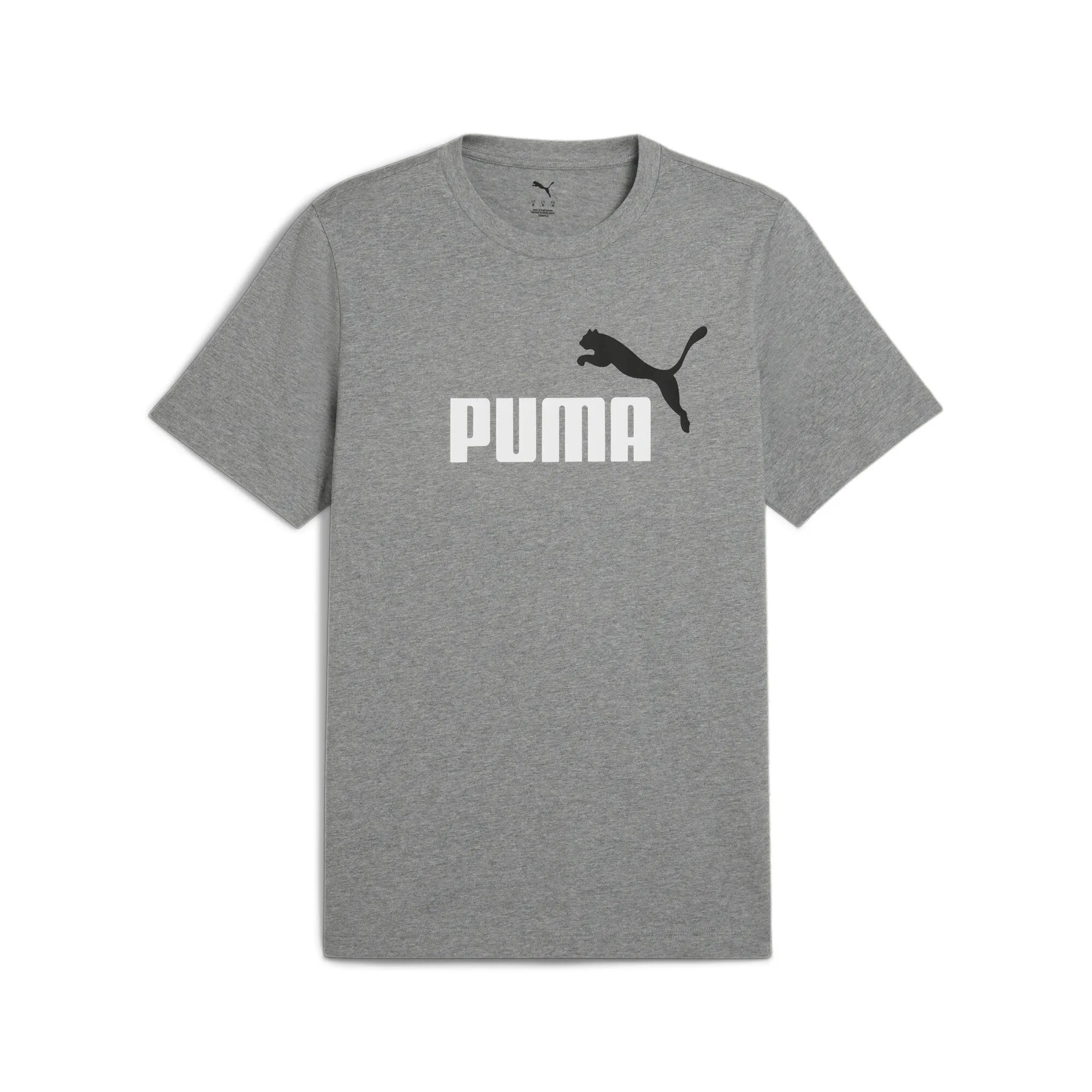 PUMA Herren T-Shirt -  ESS 2 Color No. 1 Logo Tee, Rundhals, Kurzarm, uni