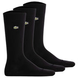 LACOSTE Herren Socken, 3er Pack - Socks, Business, Baumwoll-Mix, Logo, einfarbig