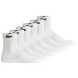 LACOSTE Unisex Sneaker Socks, 6-pack – Mid-length, Sports Socks