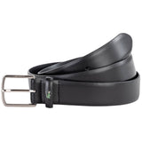 LACOSTE Men's Belt - Leather Belt, 35 mm, Pin Buckle