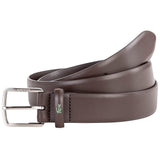 LACOSTE Men's Belt - Leather Belt, 35 mm, Pin Buckle