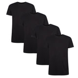 Bamboo basics Herren T-Shirt RUBEN, 4er Pack - Unterhemd, Rundhals, Single Jersey