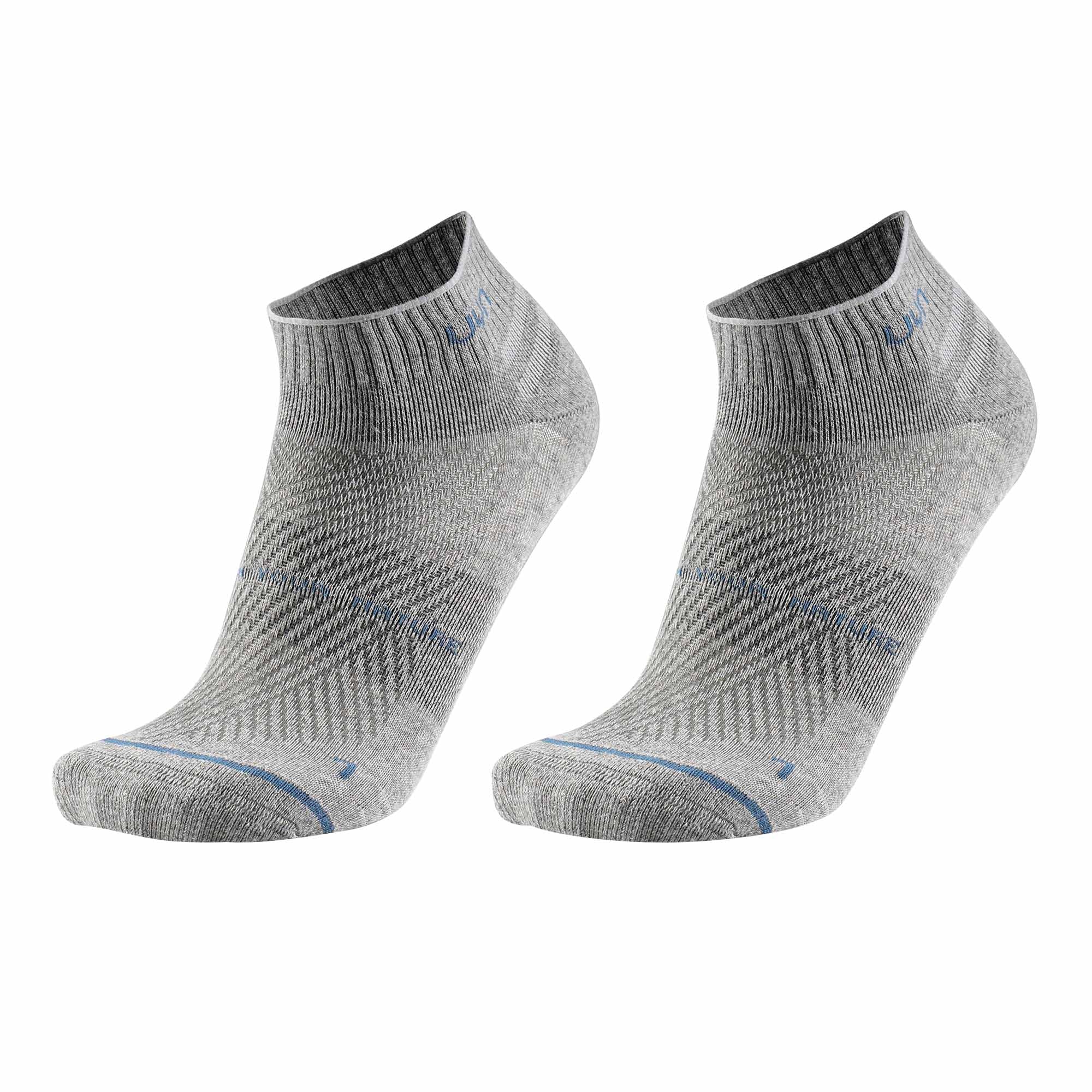 UYN Unisex Sneakersocken, 2er Pack - Everyday Low Cut Socks, Logo, einfarbig