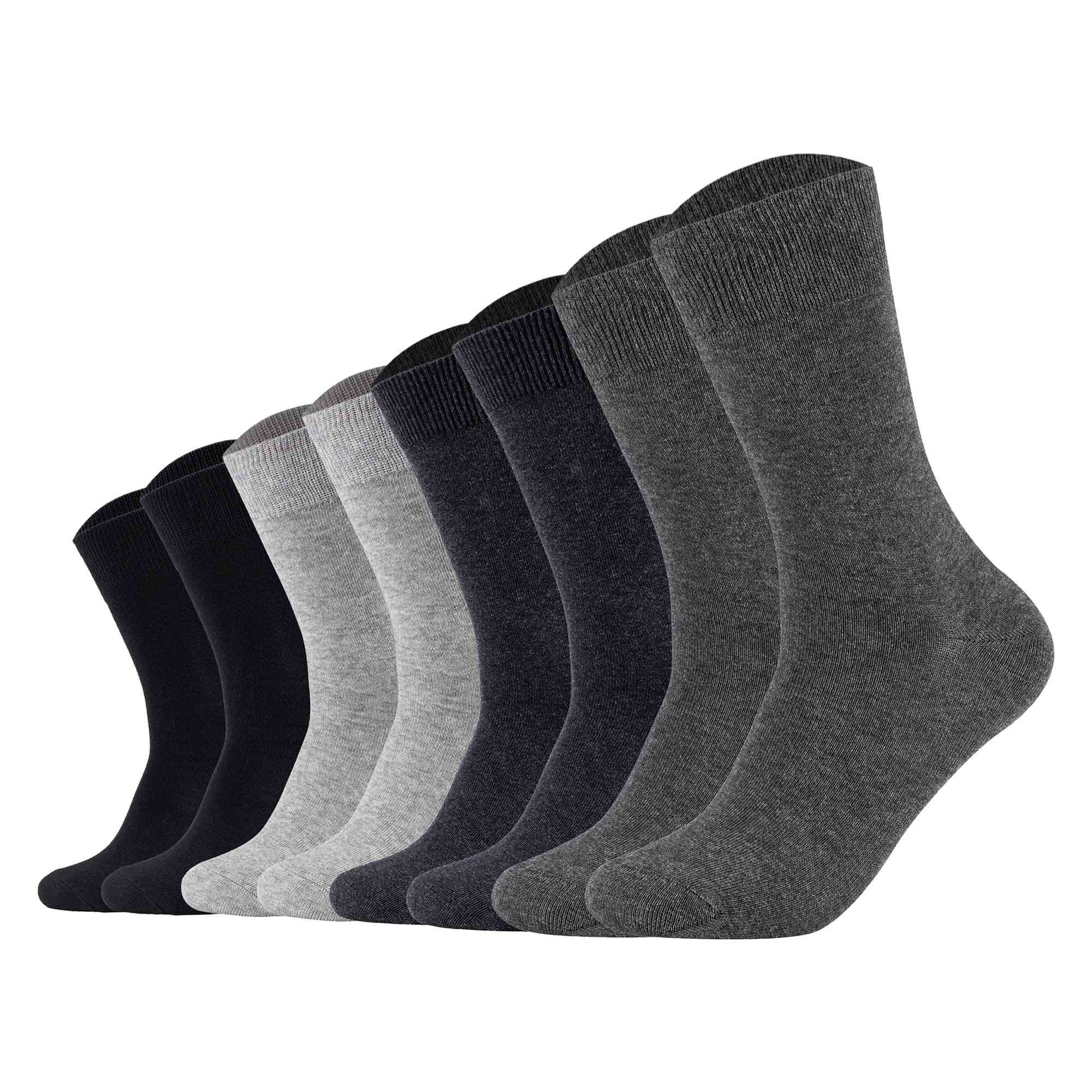 s.Oliver Unisex Socken, 8er Pack - Kurzsocken, einfarbig