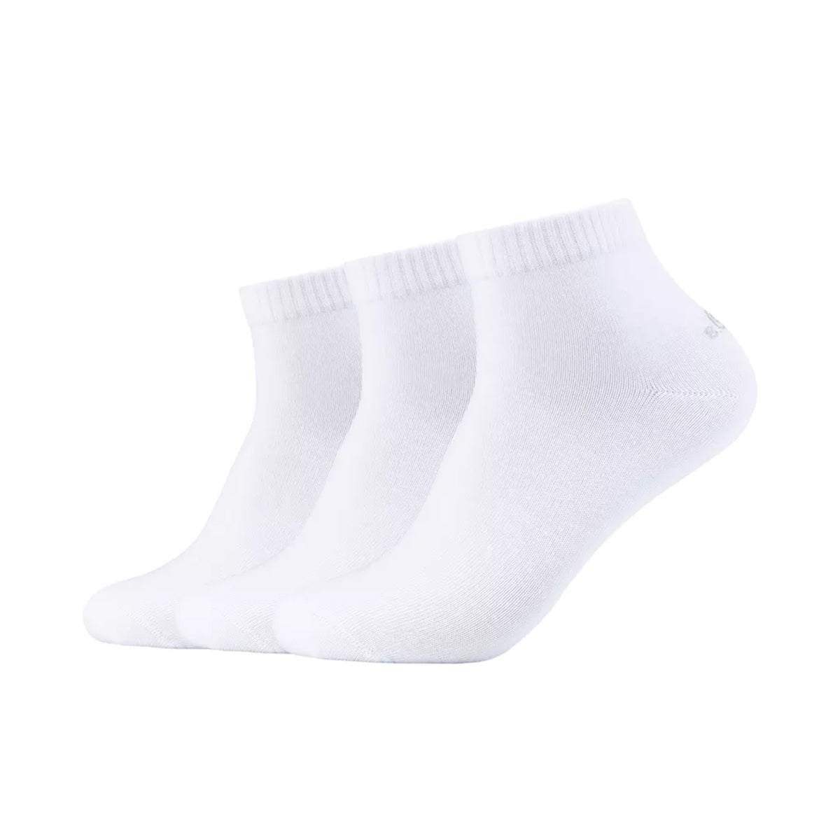 s.Oliver 3 Paar Unisex Quarter Socken, Einfarbig S21001 - Farbenwahl