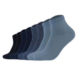 s.Oliver Unisex Socken, 8er Pack - Quarter, einfarbig