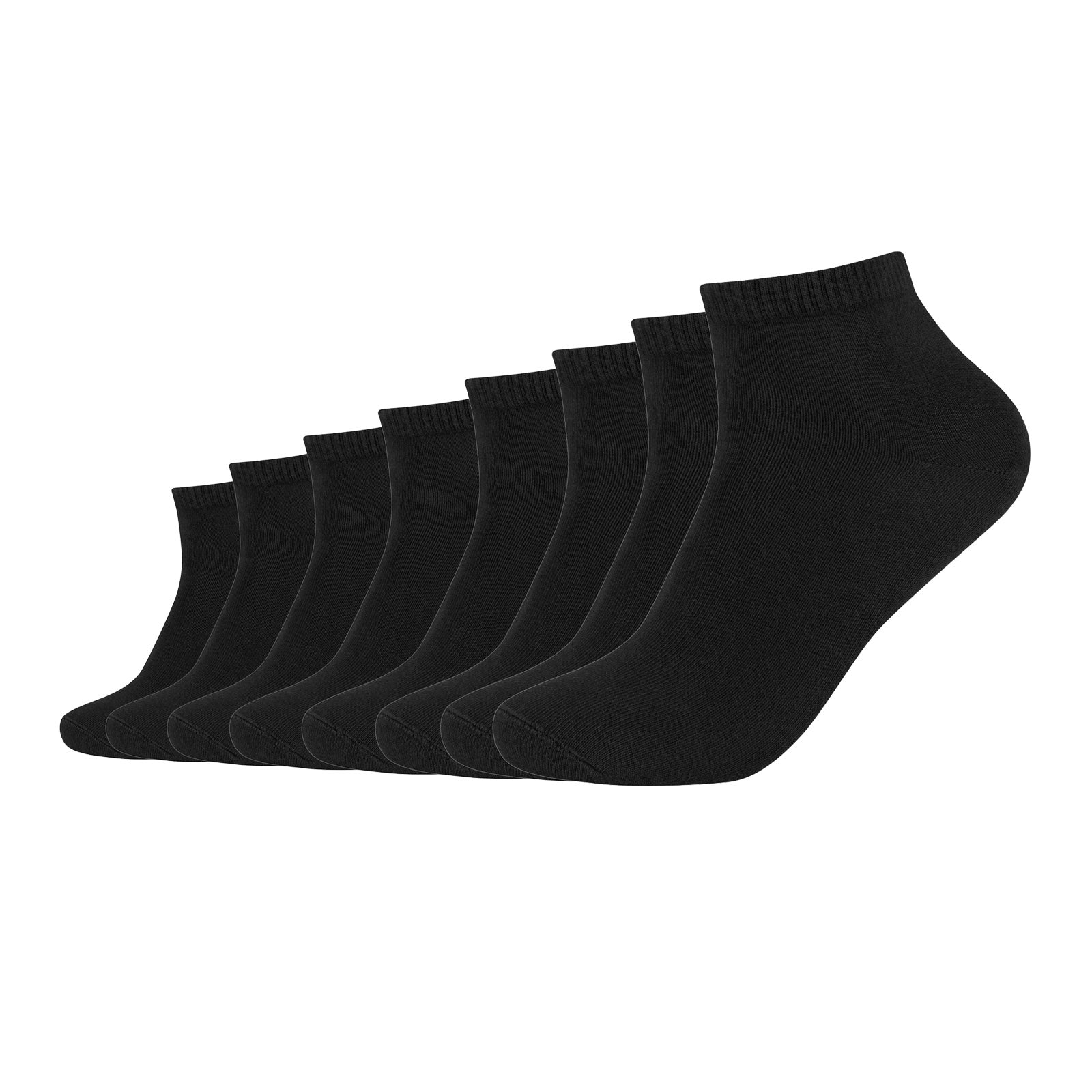s.Oliver Unisex Socken, 8er Pack - Quarter, einfarbig