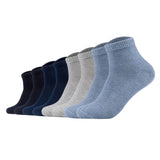 s.Oliver Unisex Socken, 8er Pack - Quarter, einfarbig
