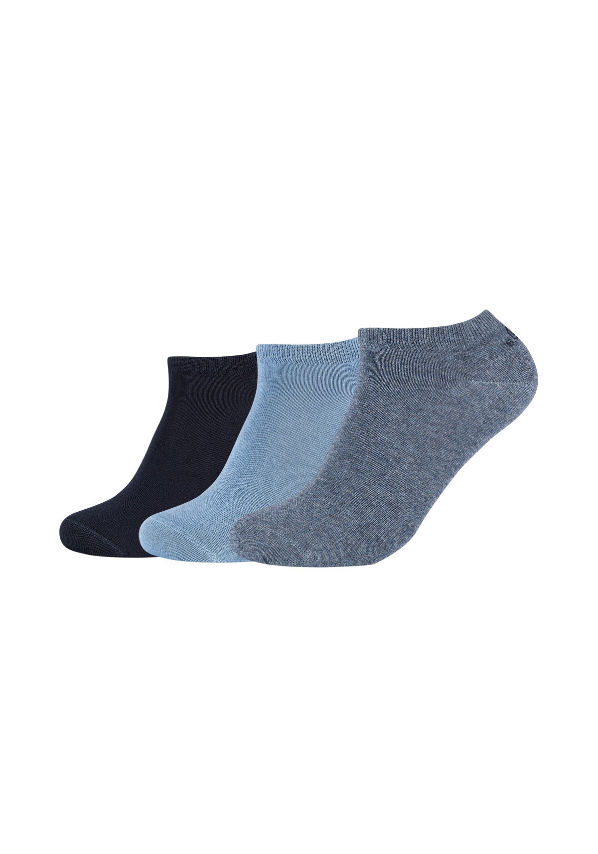 s.Oliver Unisex Sneakersocken - 3er Pack, Kurzsocken, einfarbig