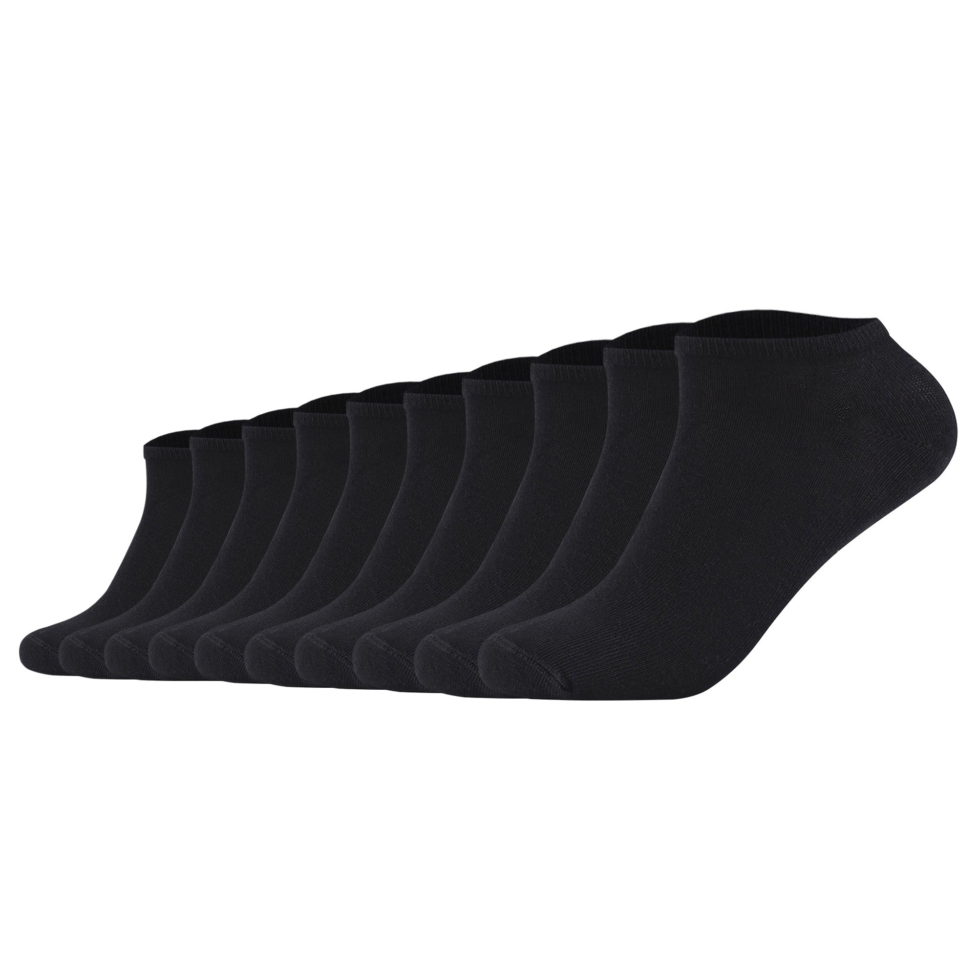 s.Oliver Unisex Socks, 10-Pack - Sneaker, plain