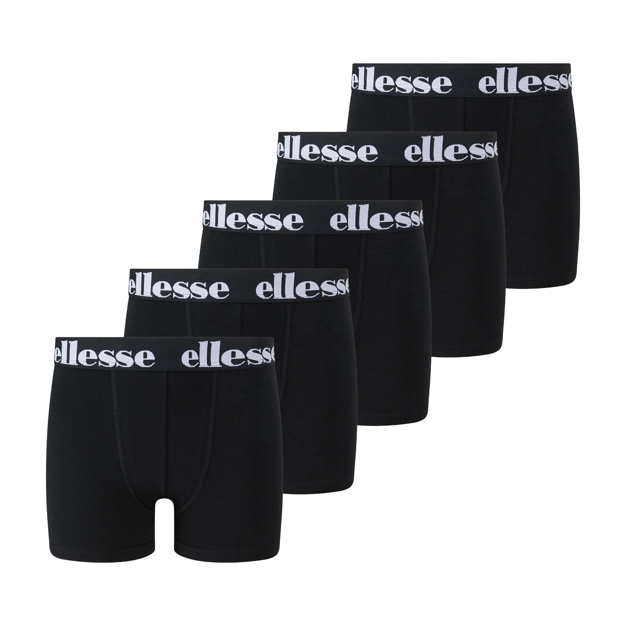 ellesse Jungen Boxershorts, 5er Pack - EMARIO, Fashion Trunk, einfarbig