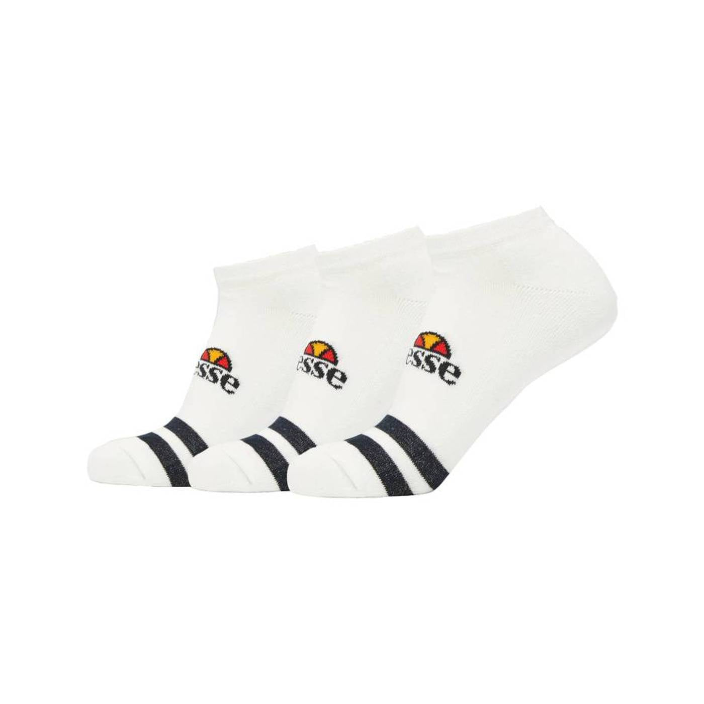ellesse Unisex Sneaker Socken MELNA, 3 Paar - Trainer Liner, Sport, Logo