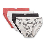 Sanetta Girls Rio Briefs, Pack of 4 - Teens, Briefs, Single Jersey, Cotton Blend