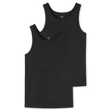 UNCOVER by SCHIESSER Herren Unterhemd 2er Pack - Serie "Uncover", Rundhals