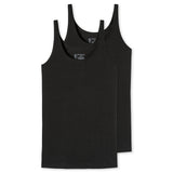 SCHIESSER Women Tank Top, Pack of 2 - Single Jersey, Series 95/5, uni