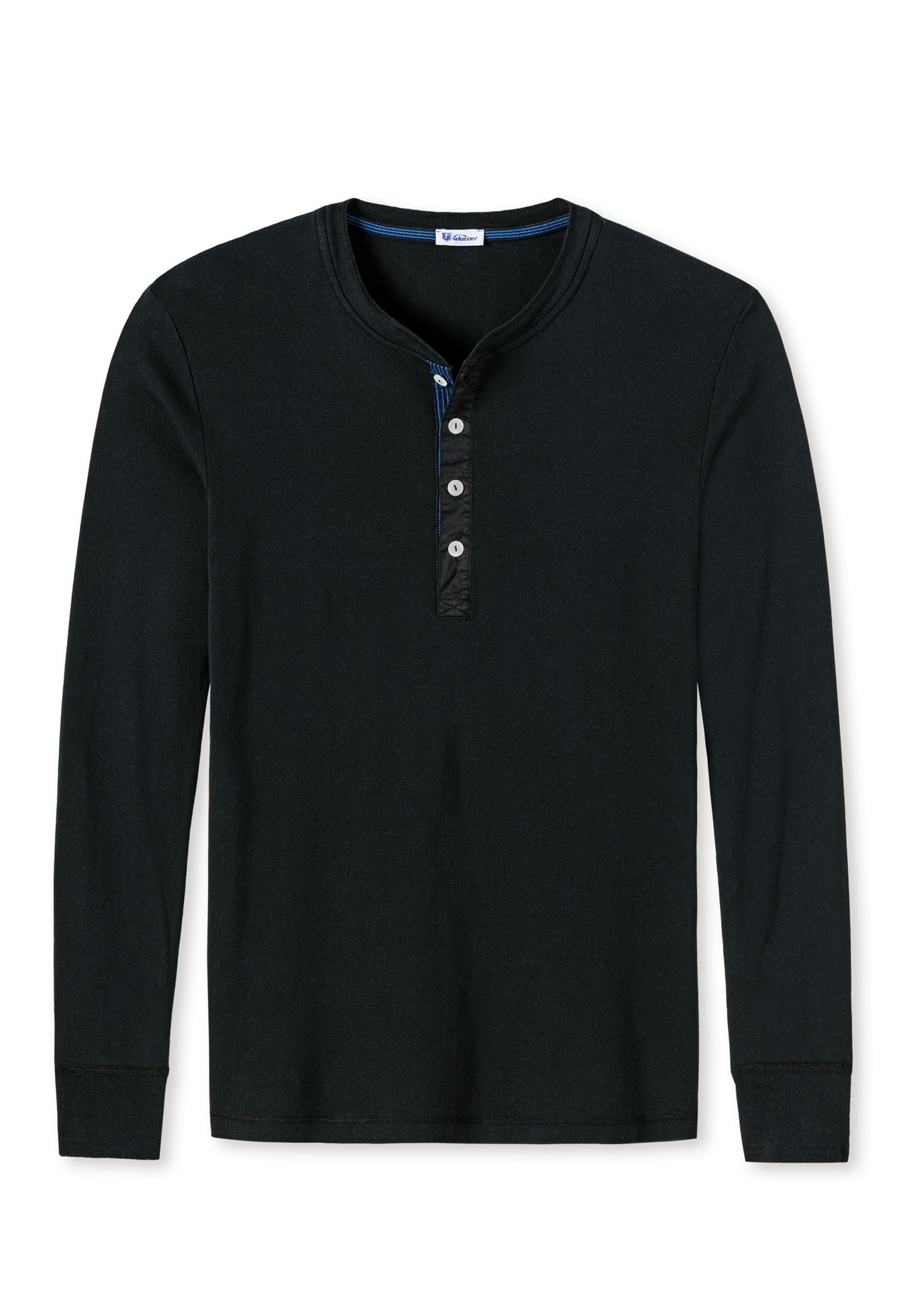 SCHIESSER Revival Herren Shirt - Langarm, Unterhemd, Karl-Heinz
