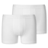 SCHIESSER Boys Shorts 2-Pack - Series 95/5, Solid Color, Organic Cotton