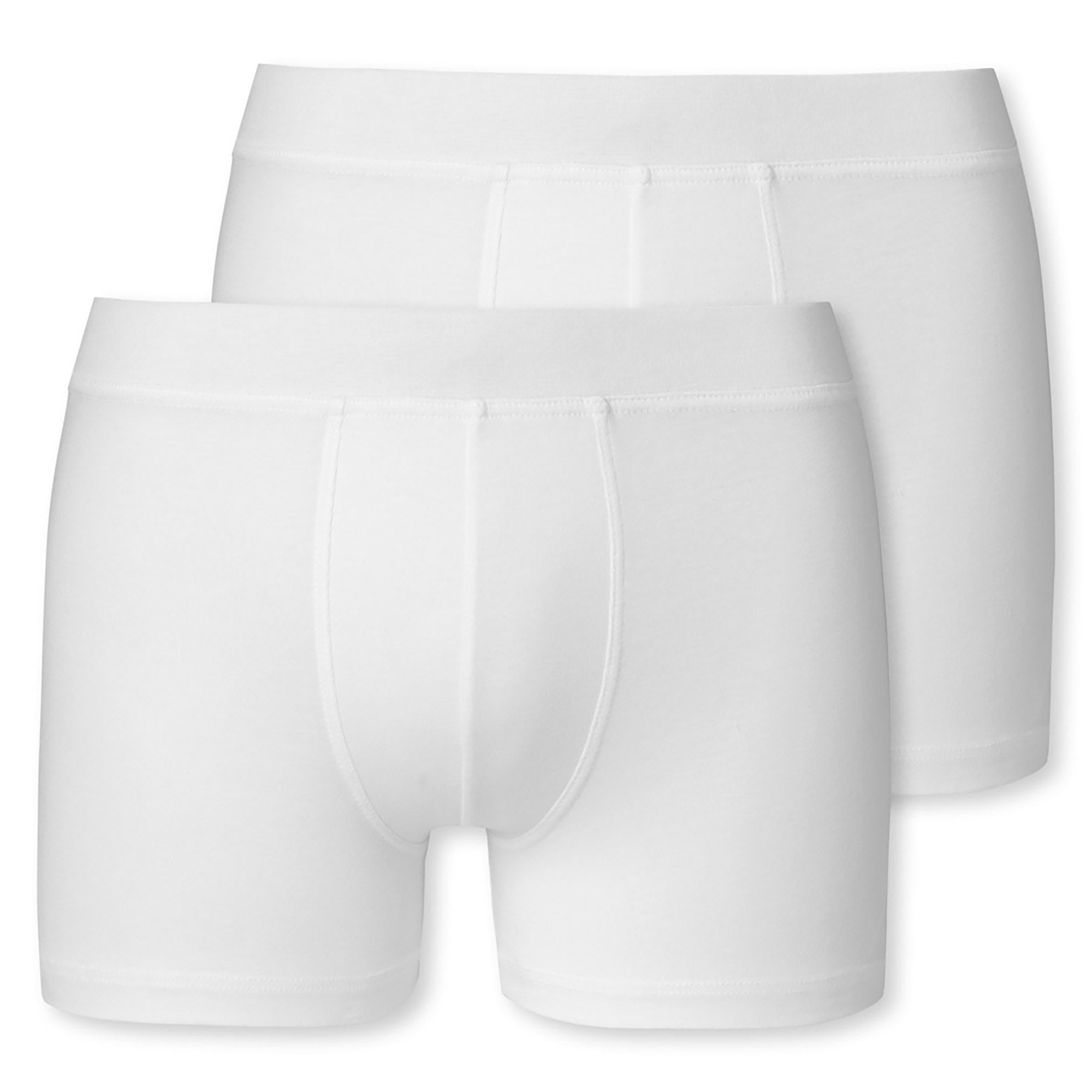 SCHIESSER boys Boxerhorts, pack of 2 - underpants, pants, cotton stretch, 140-176