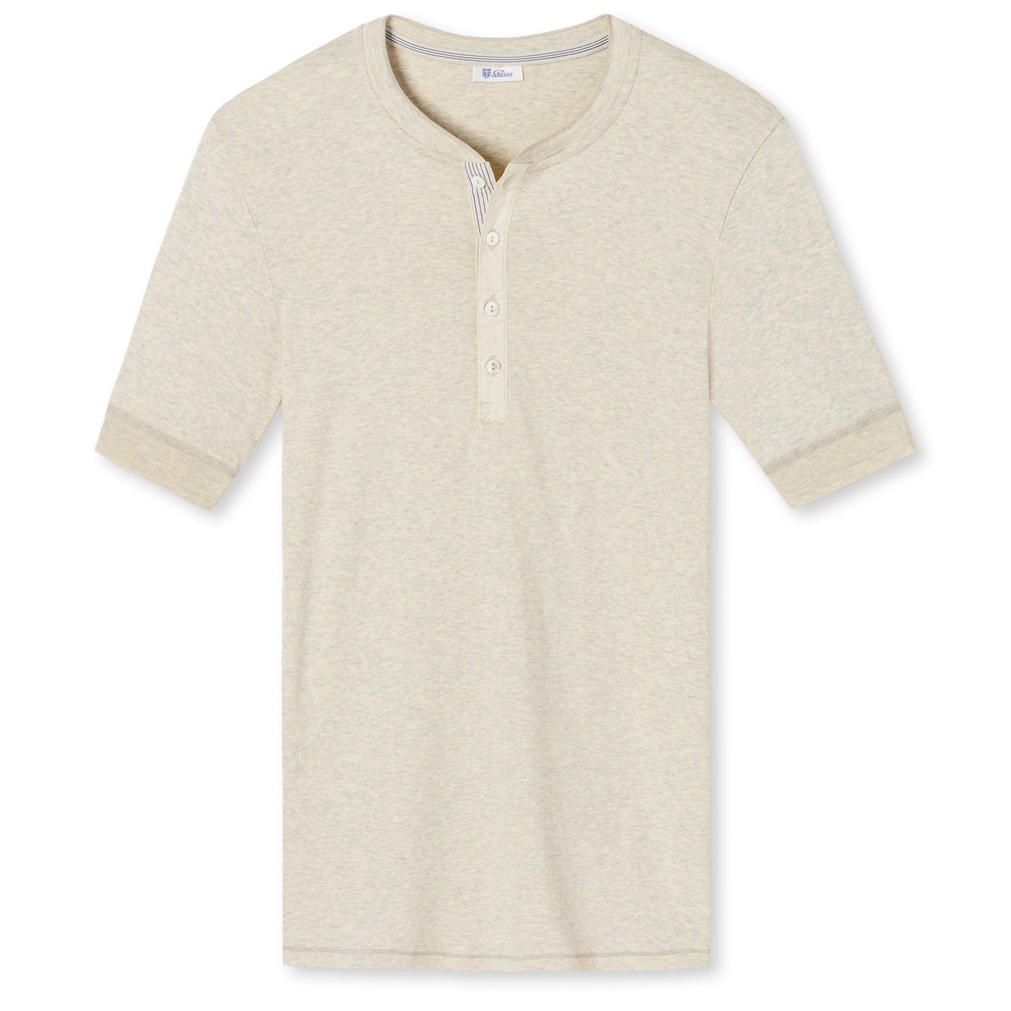 SCHIESSER Revival Herren Shirt - 1/2 Arm, Kurzarm Unterhemd, Karl-Heinz