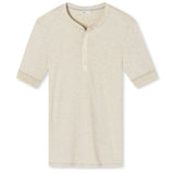 SCHIESSER Revival Herren Shirt - 1/2 Arm, Kurzarm Unterhemd, Karl-Heinz