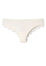 SCHIESSER Damen Slip - Brazil-Slip, Modal and Lace, Jersey mit Spitze, einfarbig