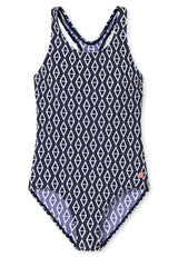 SCHIESSER girls swimming costume - one-piece, racerback, children, teens, 128-176