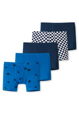 SCHIESSER Boys Shorts 5-pack - underpants, pants, plain/patterned, 98-140
