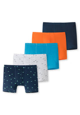 SCHIESSER Boys Shorts 5-pack - underpants, pants, plain/patterned, 98-140