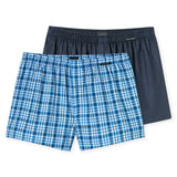 SCHIESSER Herren Web-Boxershorts, 2er Pack - Webware, Unterhose, Baumwolle