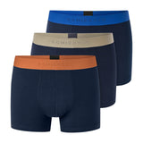 SCHIESSER Herren Boxershorts 3er Pack - Serie "95/5", Unterhose, Logobund