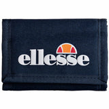 ellesse Unisex Wallet - Clarino Wallet, Logo Print, Velcro Closure, With inner compartments