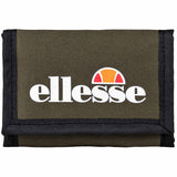 ellesse Unisex Wallet - Clarino Wallet, Logo Print, Velcro Closure, With inner compartments