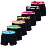 ellesse Herren Boxer Shorts, 7er Pack - Yema 7 Pack Boxer Shorts, Logo, Cotton Stretch