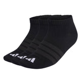 adidas Unisex Sneakersocken, 3er Pack - Thin & Light Sportswear Low Cut Socks, Logo, einfarbig