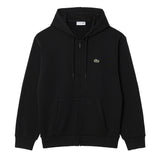LACOSTE Men Hooded Sweat Jacket - Zipped Fleece Front Hoodie, Regular Fit